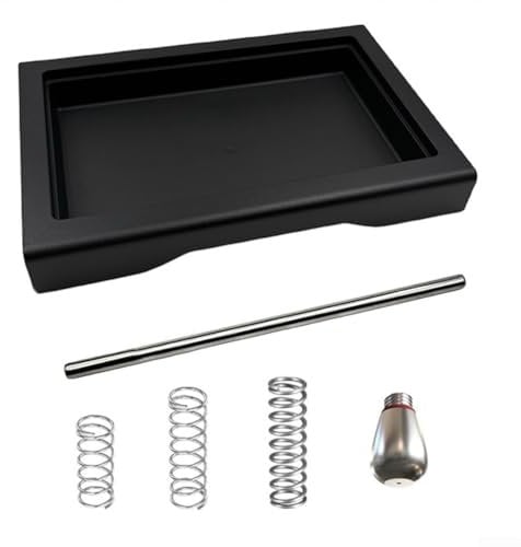 Vassoio antigoccia sottile per Gaggia Classic Pro, punta a vapore e kit di modifica a molla OPV a 9 bar, 6 bar, 12 bar (set da 6 pezzi)