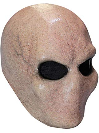 GHOULISH Dummask för vuxna - silver/grå - en storlek