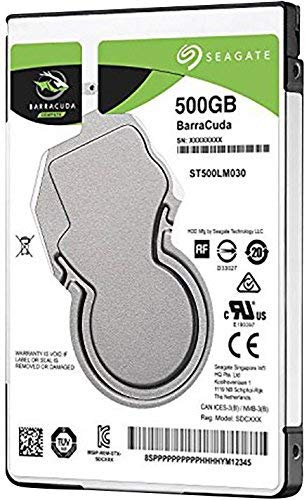Seagate ST500LM030 - Disco rigido interno 6,35 cm (2,5), 500 GB Barracuda Bulk SATA III (ricondizionato)