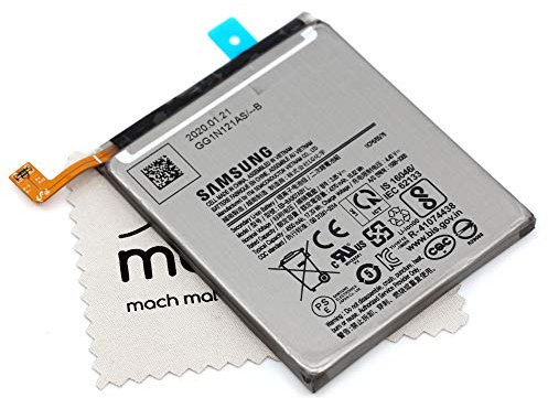 Akku für Samsung Original EB-BA907ABY L für Samsung Galaxy S10 Lite (G770F) mit mungoo Displayputztuch