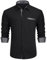 Enlision Chemise Homme Le Noir Mariage Manches Longues Regular Fit Chemises Casual Business Formelle Chemise Contrastée avec Poche L