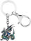 WEVENI Émail Dragons Porte-clés Dinosaure Dragon Porte-clés Bijoux Mode pour Femme Filles Sac Portefeuille Voiture Charms (Vert)