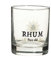 Easydistri SDG-154714B Juego de 6 Vasos de Ron, 30 cl, Cerámica, Blanquecino