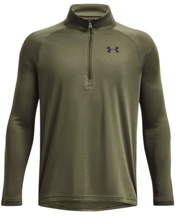Under Armour Jungen Tech 2.0 Half-Zip Longsleeve Jungen - Blau, Hellblau Shirts (1er Pack)