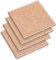 AAMEN Set of 8 Heat Resistant Rose Gold Place mats for Dining Table, Table Place mats, Cork Backed Place Mat, & Coasters Great For Indoor & Outdoor Use (Rose Gold)