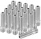 X AUTOHAUX M14x1.5 à M12x1.5 Roue Goujon pour VW - 20 Pcs Argenté Ton