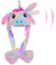 Anyingkai Wackelohr mütze mit led,Mütze mit beweglichen ohren,Mütze mit wackelohren,LED Leuchtende Ohren,Wackelohren LED Mützen,Weihnachtsfeier Fasching und Cosplay(Einhornfarbe)