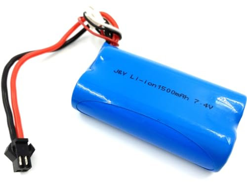 DAYUDDRICAR Helicopter Battery, for SYMA S033G S033 S33 RC Helicopter Battery 7.4V 1500mAh Helicopter Lipo Battery Spare Part Replacement for SYMA S033G S033 S33 RC Helicopter Accessories Part