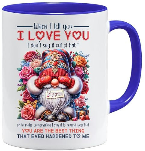 Valentines Gifts | Coffee Mug | Gifts for Women | Gifts for her | Gifts for him | Valentines Gifts for Her | Valentines Gifts for Him | Girlfriend Boyfriend Husband Wife Fiancee (I Love You)