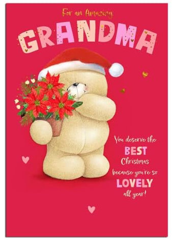 Forever Friends Weihnachtskarte für Oma