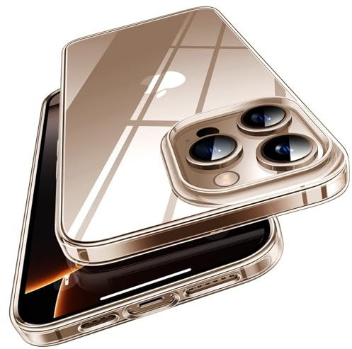 TORRAS for iPhone 16 Pro Max Case Clear NO.1 Anti-Yellowing 12FT Military Shockproof Protective for iPhone 16 Pro Max Cases Slim Soft Silicone Cover