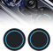 SGERUFZ 2 Stück Universal Auto Getränkehalter Untersetzer Auto Tassenhalter Untersetzer Silikon Anti Rutsch Auto Tassenhalter Matten Für Männer Frauen(Blau)