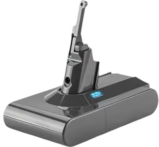 NRDHGS Batterie d'aspirateur Rechargeable, Compatible avec Dyson V6 V7 V8 Series SV07 SV09 SV10 DC62 Absolute Fluffy Animal Pro(V8 12800mAh 1pcs)