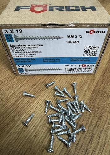 Förch Spanplattenschraube 3x12mm #1626312