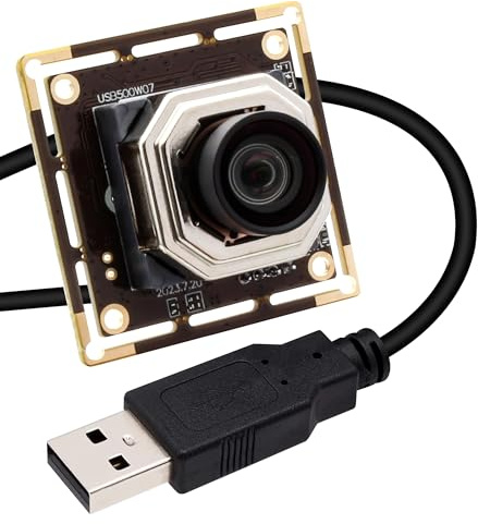 Svpro 5MP 30FPS Autofokus-USB-Kameramodul, Weitwinkel, IMX335-Sensor, Low-Light-Sicherheitswebcam für industrielle Bildverarbeitung, UVC Plug & Play für Windows,MacOS,Linux,Android (AF-V100)