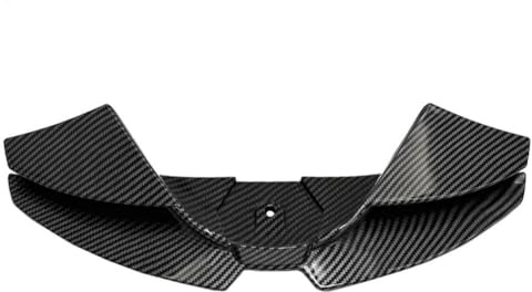 Whychstore Low-Downforce Winglet Front Spoiler Kit, ABS Aerodynamic Body Fairing for MT-07 2024 2025, Black Water Transfer Printing