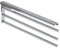 Gedotec Handtuchhalter 3 Stangen | Handtuchstange 3-armig | HOSTEL | Geschirrtuchhalter Chrom poliert glänzend | Handtuchauszug aus Aluminium - Einbaulänge 443 mm | Handtuchreling dreiarmig ausziehbar