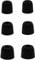 BLLQ Replacement Memory Foam Tips Foam Sleeves Earbuds for Shure SE215, SE112, SE315, SE425, SE530, SE535 & Klipsch Westone Earphones, Noise Cancelling, 6PCS (3Pairs S/M/L) for SHURE