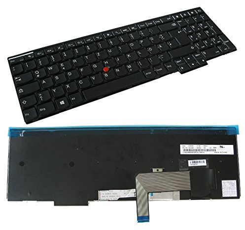 Trade-Shop Original Laptop-Tastatur/Notebook Keyboard mit Trackpoint Deutsch QWERTZ für Lenovo Thinkpad 04Y2726 04Y2756 0C44952 0C44964 0C44991