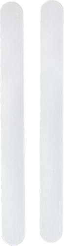 Protector Pala de Padel Transparente Pack Dos Unidades Protectores + Pegatina Padel - Protector Pala Padel Acabado Rugoso Mayor Proteccion 35x370mm