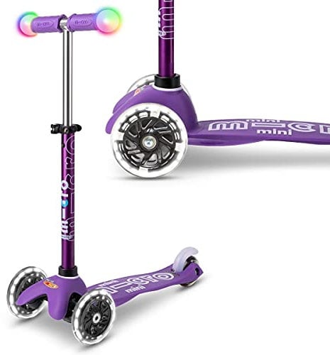 Micro Mobility Mini Micro Deluxe Magic Scooter in der Farbe Purple, MMD129