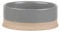 Scruffs Scandi Non Tip Stoneware Pet and Water Dog Food Bowl 20 cm x 20 cm x 7 cm Grey