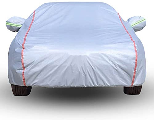 Auto abdeckplane für VW Transporter Caravelle Bus,Auto Abdeckplane für Volkswagen, Auto Abdeckplane Wasserdicht, Winddicht, Staubdicht, Kratzfest, UV-Schutz, Winter & Sommer(Color:E,Size:2016-2019)