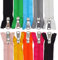 MebuZip 10 Stück 60 cm Reißverschluss Nylon 5mm teilbar Nylon-Reißverschluss Reißverschlüsse für Jacken (60 cm)