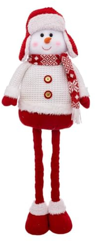 FEERIC LIGHTS & CHRISTMAS Atmosphera – Weihnachtsfigur, ausziehbar, 78 cm