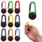 10 Stück Karabiner Haken Minikompaß, Bunte Karabiner Kompass, Karabinerhaken Mini Kompaß, Kompass Outdoor Kinder Anhänger, Multifunktionaler Tragbarer kompaß Klein für Outdoor Wandern Camping