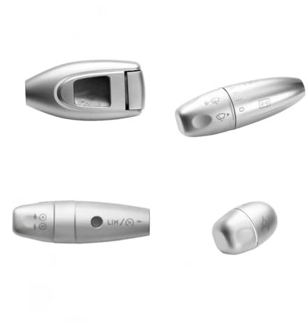 YSQOFDNFD Autowischer-Schalthebel-Cruise-Abdeckungen Zierrahmen-Aufkleber Für Mercedes Für Benz C/E-Klasse W204 W212 Innenaufkleber Auto Lüftungsschlitz Dekoration(Shape B)