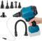 TALOEYH - Mini Jet Dry Blower Fan Compatible with Makita 18V Battery, 40000 Cordless Portable Handheld Turbo Jet Fan Blowers for Car, Leaf Blower, Cleaning, Camping, Workshops, Lawns (No Battery)