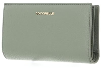 Coccinelle Metallic Soft Wallet Greenery