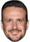 Jason Segel (Beard) Maske aus Karton