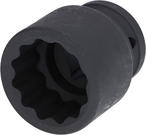 BRILLIANT TOOLS BT025604 Douille à chocs 12 pans 3/4, 36 mm, version courte [Powered by KS TOOLS]