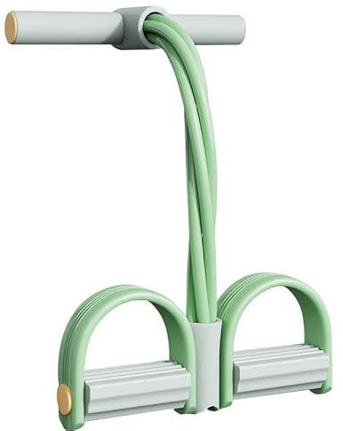 Treadle Tension Band Treadle Puller Sit-Up Bauchtrainer Damen Puller Home Exercise Equipment (Blau)