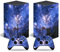 Xbox Series X Stickers Full Body Vinyl Skin Decal Protective Cover for Microsoft Xbox Series X Console and Controllers (Blue Starry Sky)