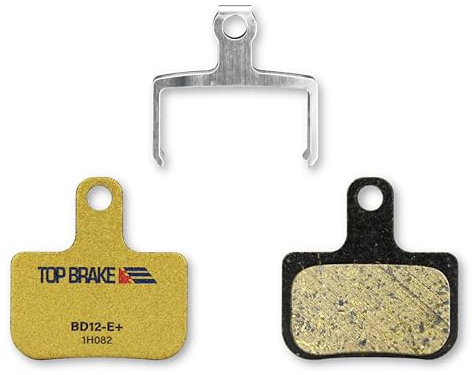 TOP BRAKE Scheibenbremsbeläge für Fahrräder, kompatibel mit SRAM Level T, TL, Ultimate/Force eTap AXS/Red eTap AXS (Gen. 2) | E-Bikes, Gravel, Cross-Country | E-Bike-Verbindung, langlebig, Gold