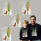 Gch4 Weihnachts-Bügelbilder, Aufkleber, Wärmetransfer, Vinyl, Cartoon, Grinchs, Grünes Monster, HTV, Transferpapier für T-Shirt, Kleidung, Mütze, Kissen, Rucksack, DIY