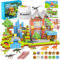 Cuteland Magnetblöcke 2.5cm Magnetische Bausteine Bauen Spielzeug ab 5 6 7 8 9 Jahre Jungen Ostern Geschenk für Kinder Jungen und Mädchen