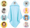 LAYNENBURG Premium Kapuzenhandtuch Baby - Badehandtuch aus 100% Baumwolle - Oeko TEX - Handtuch mit Kapuze für Neugeborene & Kinder - Badetuch, Babyhandtuch Mädchen, Jungen (Koala 80 x 80cm)