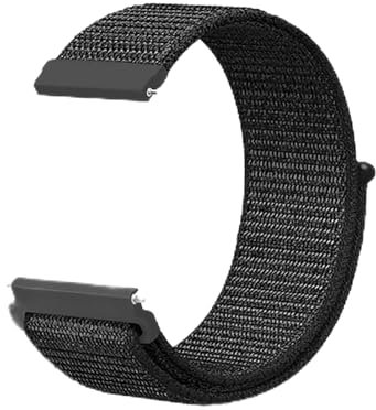 HREDZEO Ersatzarmband Kompatibel,Nylon Ersatzarmband Verstellbares Uhrenarmband Nylon Sport Uhrenarmband Klett Ersatzband Aatmungsaktive Uhrenarmbänder für Herren Damen(20MM)