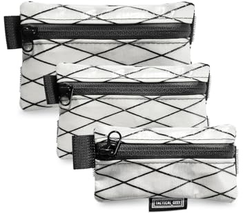 TACTICAL_GEEK Storage A5 EDC Aufbewahrungstaschen-Set, Mehrzweck-Haken und Schlaufen EDC Gadget-Tasche, Utility Kleine Werkzeugtasche, Trenner Taschenorganisator für den täglichen Gebrauch