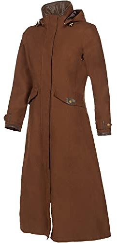BALENO Kensington Long Coat - Brown - Waterproof Sprayproof