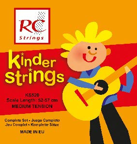 RC Strings Kindergitarre 1/2 Klassik Satz KS520, medium tension, 52-57cm