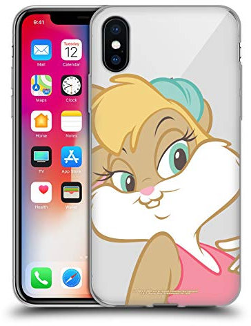 Head Case Designs Offiziell Offizielle Looney Tunes Lola Bunny Persönlichkeiten Soft Gel Handyhülle Hülle kompatibel mit Apple iPhone X/iPhone XS