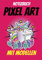 PIXEL ART buch notebook :Malbuch Pixel-Art-Buch leeres Pixel-Art-Grid-Zeichnen Notizbuch Pixel-Art Kind: Zeichenbuch Pixelkunst-Pixelkunst-Zeichenbuch ... für Kinder- mit Beispielen-A4-Seiten