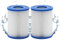 HAFIX® Poolfilter Pool Filter für Whirlpool Pool Gr. II. Filterkartuschen Filter Kartuschenfilter für Poolpumpe Typ H. Filterkartusche für Swimmingpool. Papierfilter Cartridge Wasserfilter Pool 2 Stk.