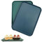 KiKiHong 2Pcs Serving Trays,Rectangular Serving Tray,Reusable,Small Tray Suitable for Kitchen,Restaurant,Cafe,Hotel, 22 x 30.5 cm (2 Colors)