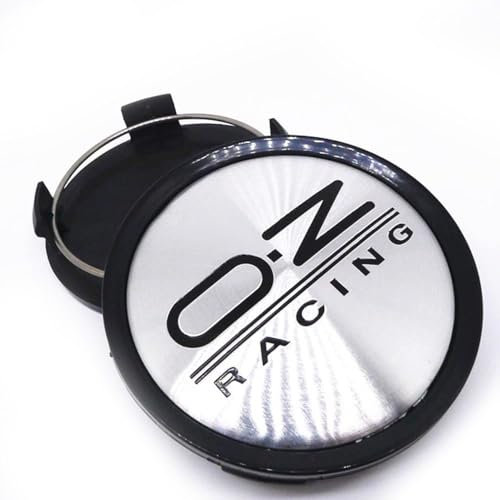 4 Stück Wagen Radnabenkappen für OZ Racing 70mm Reifen Felgen Felgendeckel Radkappen Car Hub Centre Caps Wheel Stickers,B